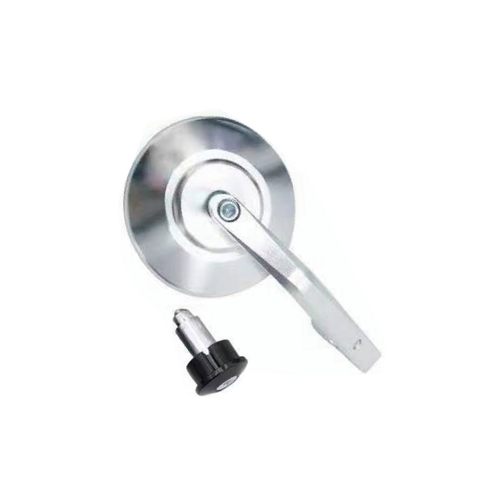 MC04-2401-003 3D CNC Machined Bar End Mount Mirror (8cm Diameter)