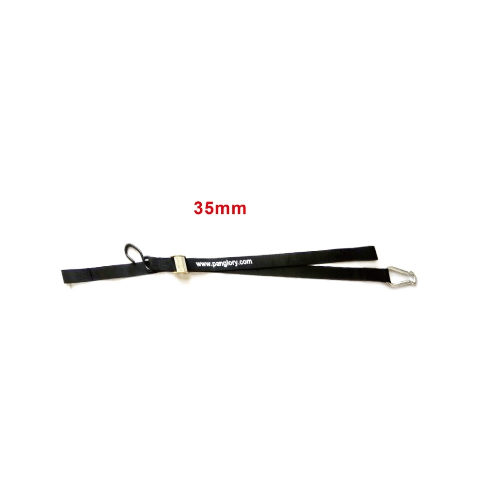 1.8M Short 35mm Double-End Hook Ratchet Strap, 1.4