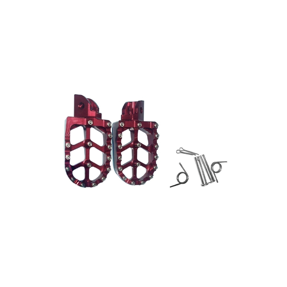 MC06-JM002-F003A CNC Aluminium Footpeg with Pegs Multi - Color Available,Motocross universal