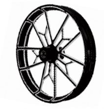 XF2906C270-A  CNC Wheel