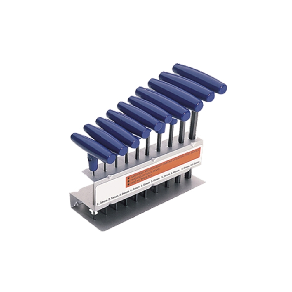 10-Piece Imperial T-Handle Hex Key Set by Draper