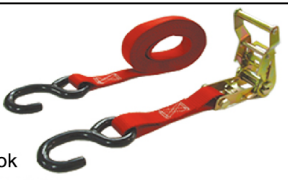 RT11-1512W2F   Motorcycle Tie Down Strap