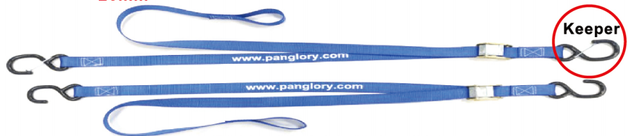 CT02-606W2F   Cargo Tie Down Strap