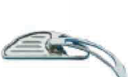 MD04-107  Triple Chromed Back Mirror