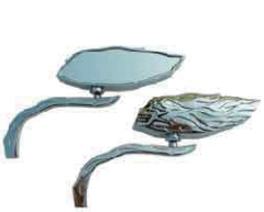 MD04-1301 Triple Chromed Back Mirror