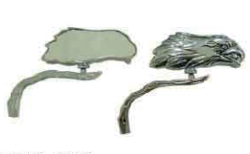 MD04-1304 Triple Chromed Back Mirror