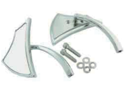 MD04-1348  Triple Chromed Back Mirror