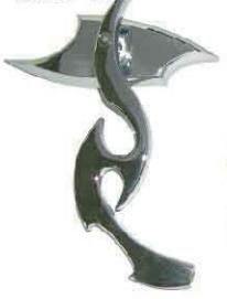 MD04-119  Triple Chromed Back Mirror