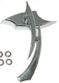MD04-121  Triple Chromed Back Mirror
