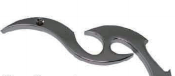 MD04-402  Triple Chromed Back Mirror