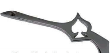 MD04-404  Triple Chromed Back Mirror