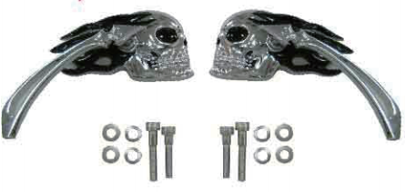 MD04-493-1  Triple Chromed Back Mirror