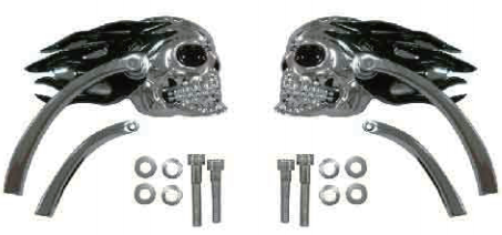 MD04-493-2  Triple Chromed Back Mirror