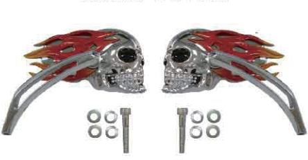 MD04-493-4  Triple Chromed Back Mirror