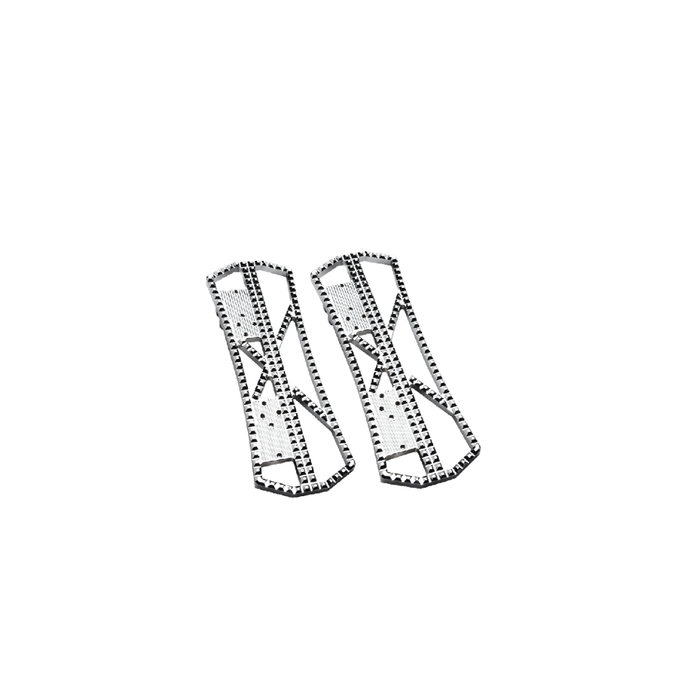 MC06-ZS001-10721B Grid-Pattern Passenger Footpeg