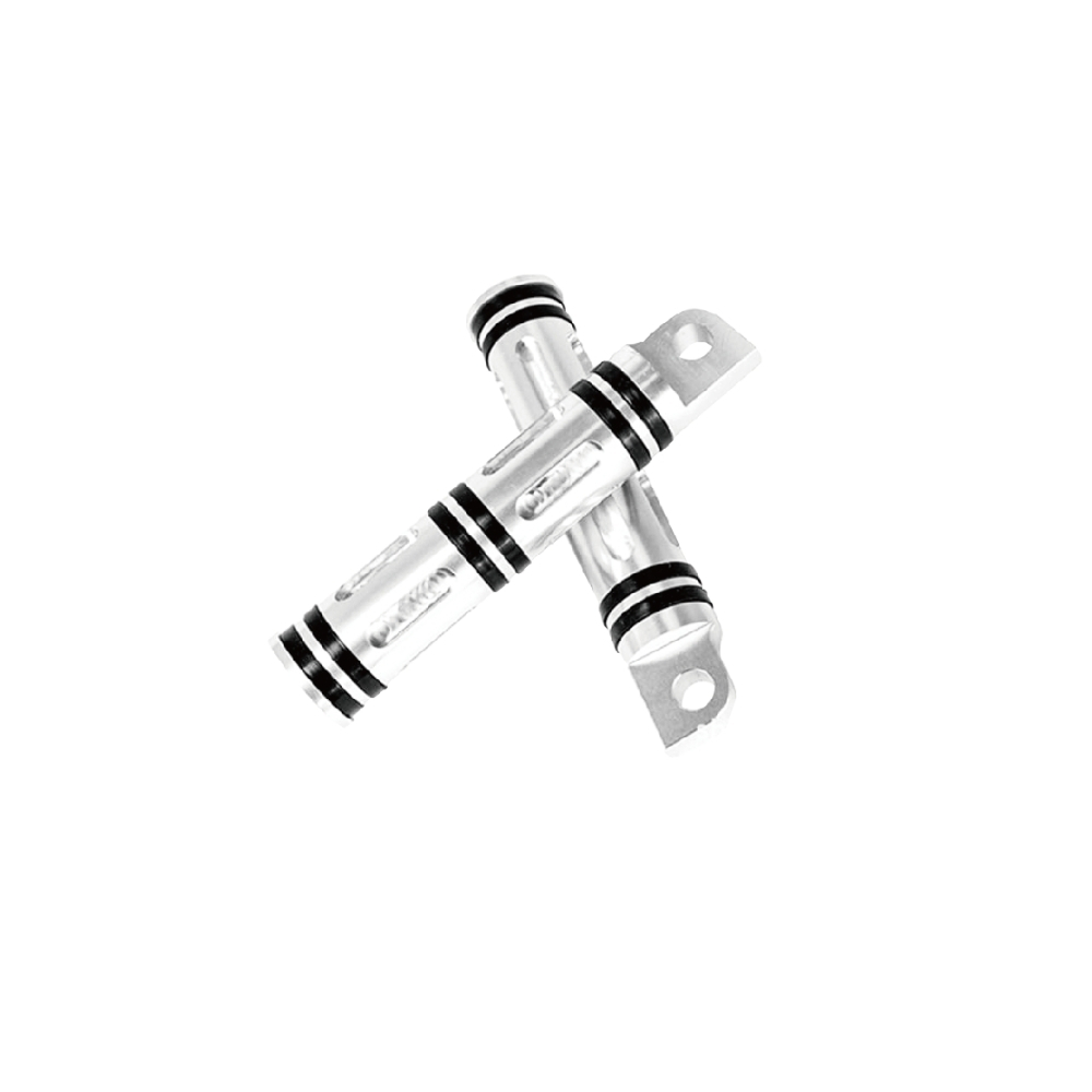 PG06-GZ015-018  Motorcycle Foot Pegs;CNC Cut Threaded